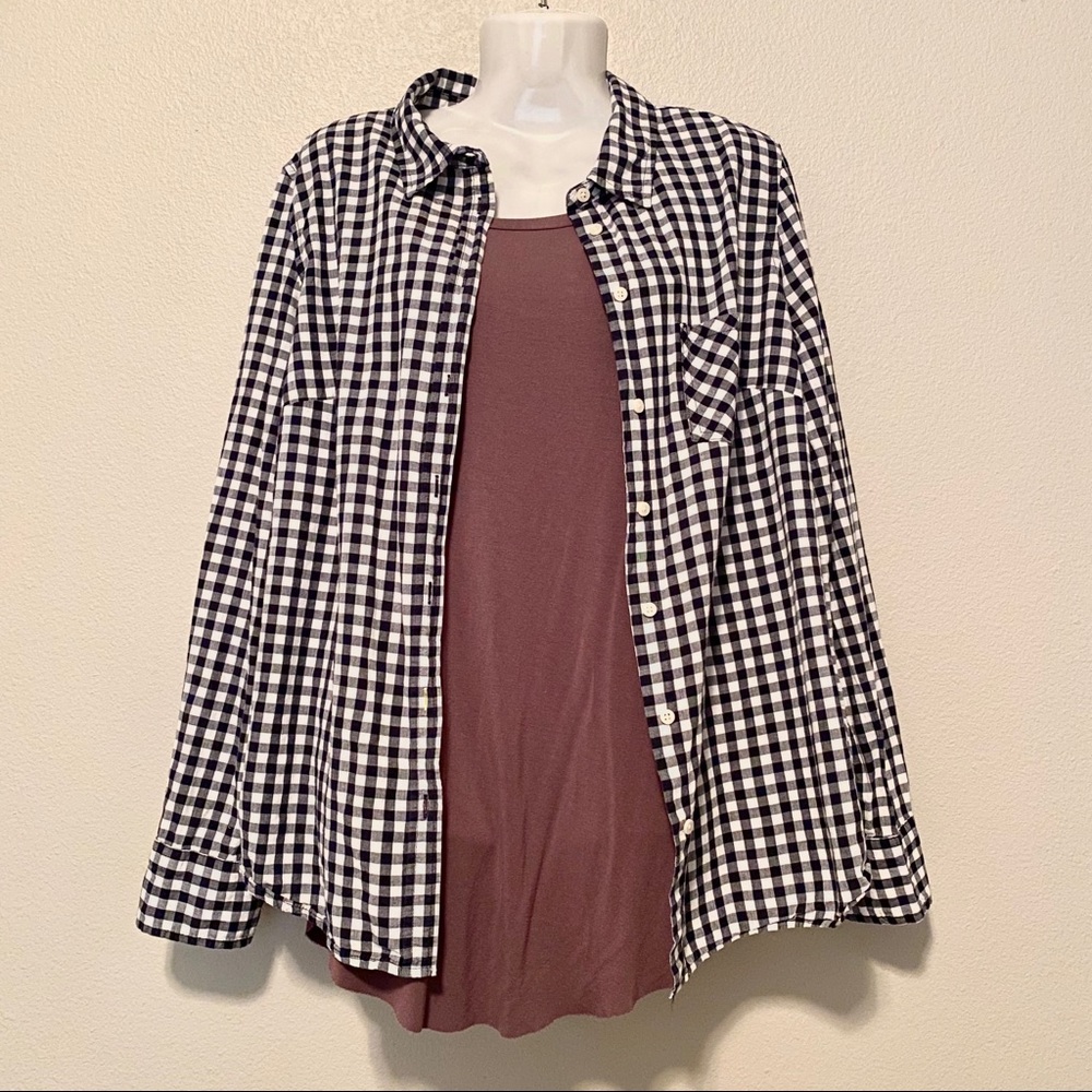 MERONA Gingham Button Down